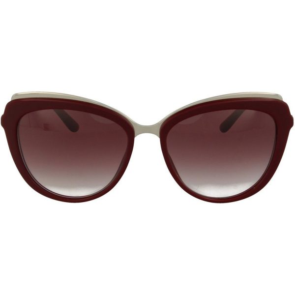 Ochelari de soare Dolce&Gabbana DG4304 30918H, Visiniu, 57 mm