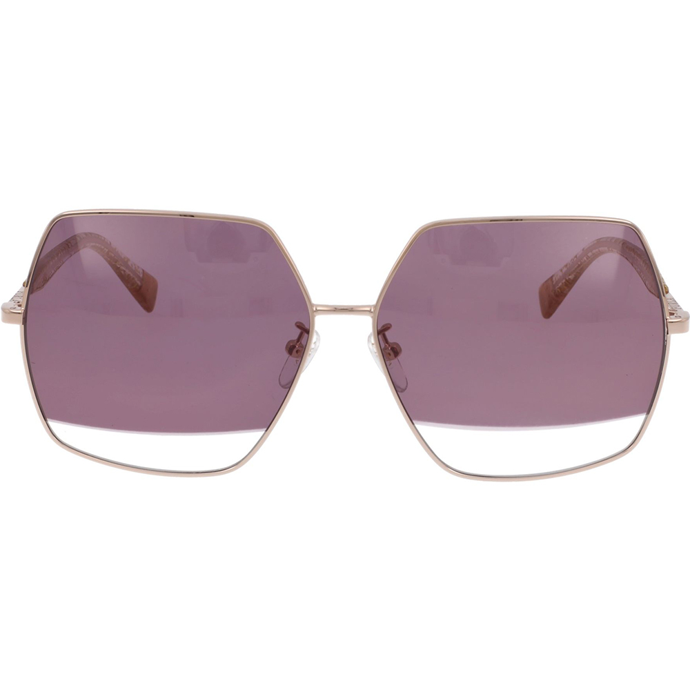 Ochelari de soare Furla SFU234 0300, Auriu, 62 mm