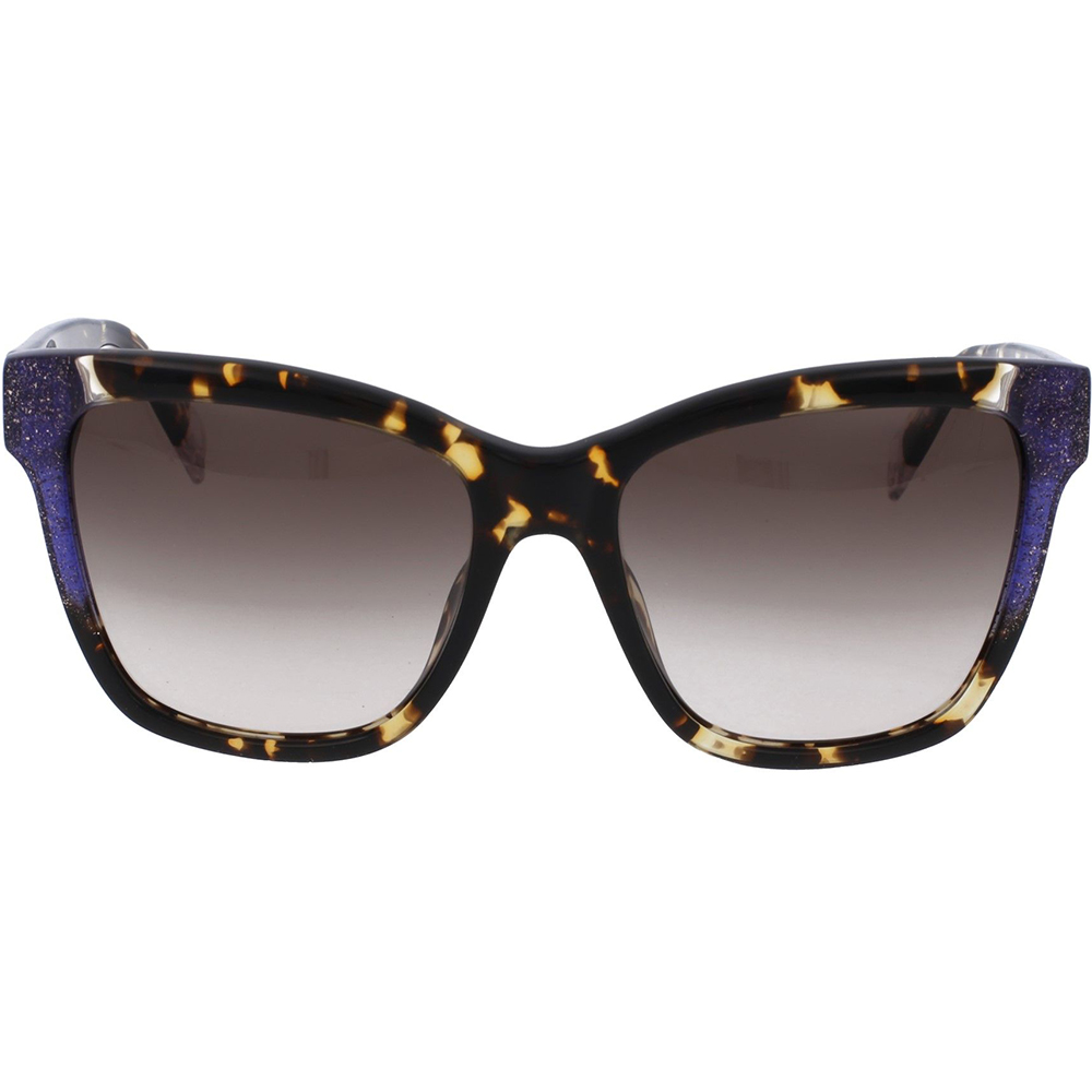 Ochelari de soare Furla SFU240 0780, Havana, 55 mm