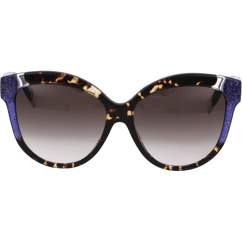 Ochelari de soare Furla SFU241 0780, Havana, 56 mm