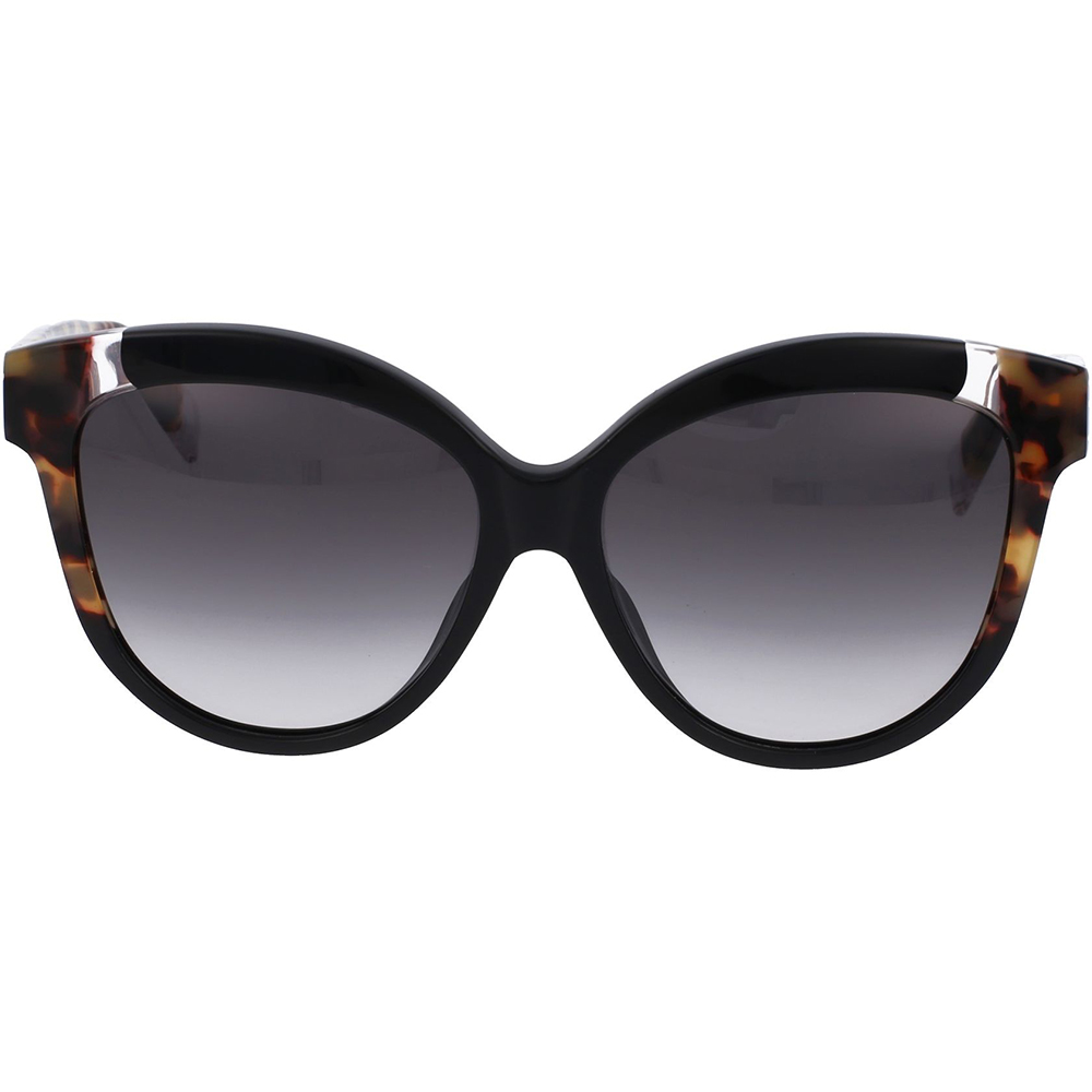 Ochelari de soare Furla SFU241 700F, Negru, 56 mm