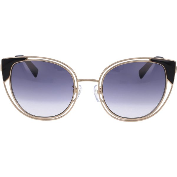 Ochelari de soare Furla SFU246 0300, Auriu, 54 mm