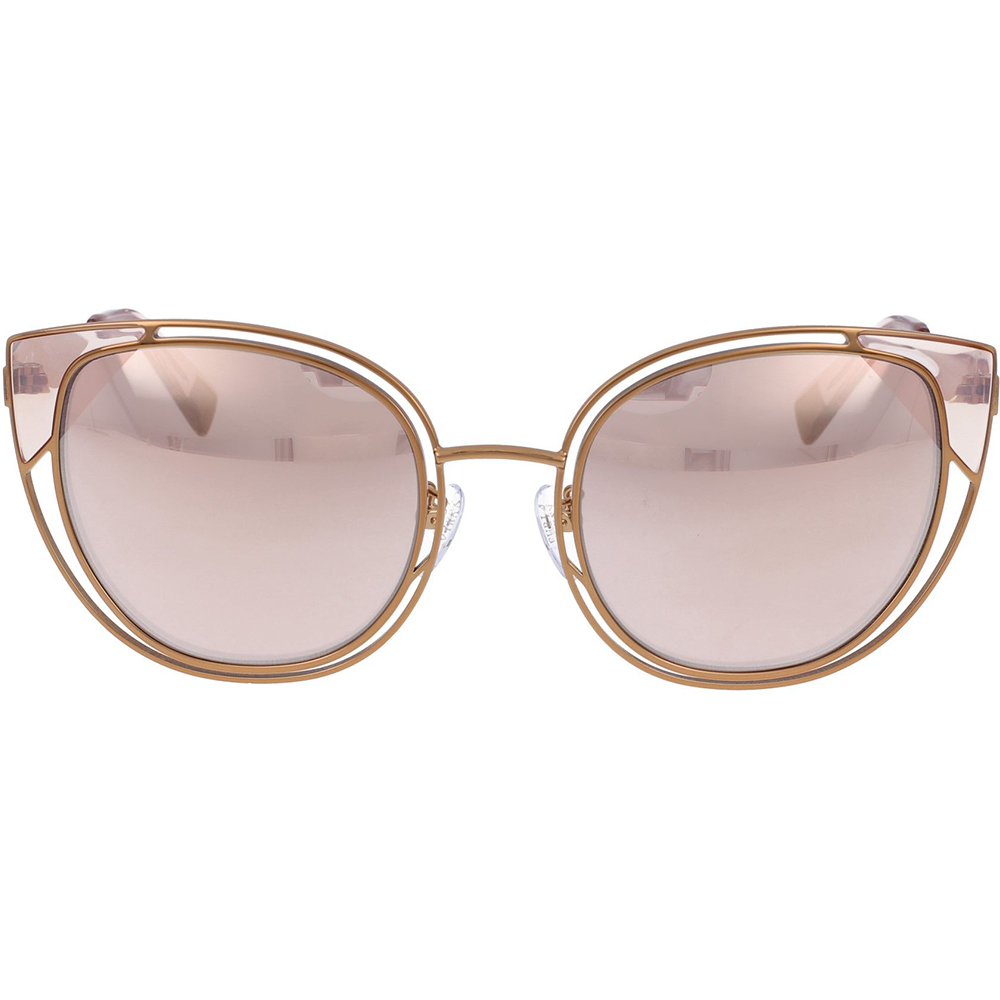 Ochelari de soare Furla SFU246 8FCR, Auriu, 54 mm