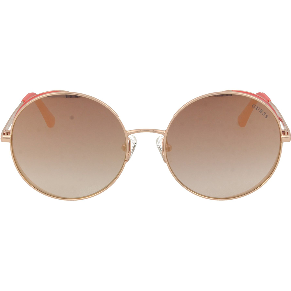 Ochelari de soare Guess GU7606 28U, Auriu, 57 mm