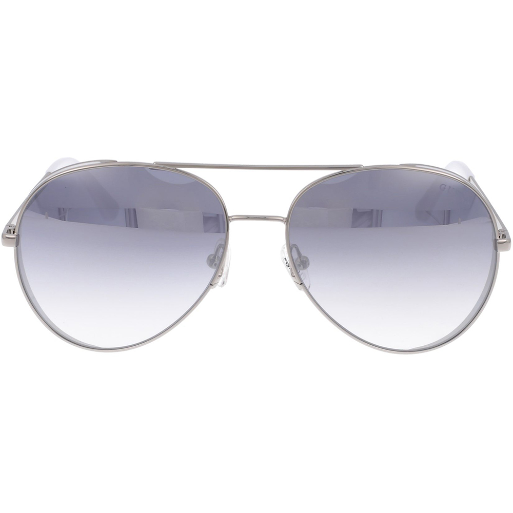Ochelari de soare Guess GU7607 20C, Argintiu, 58 mm