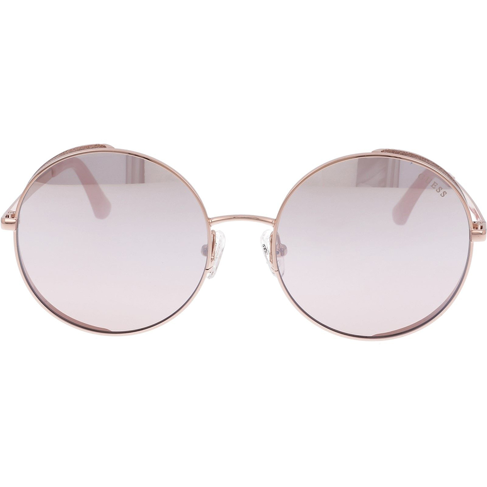 Ochelari de soare Guess GU7609 28T, Auriu, 57 mm