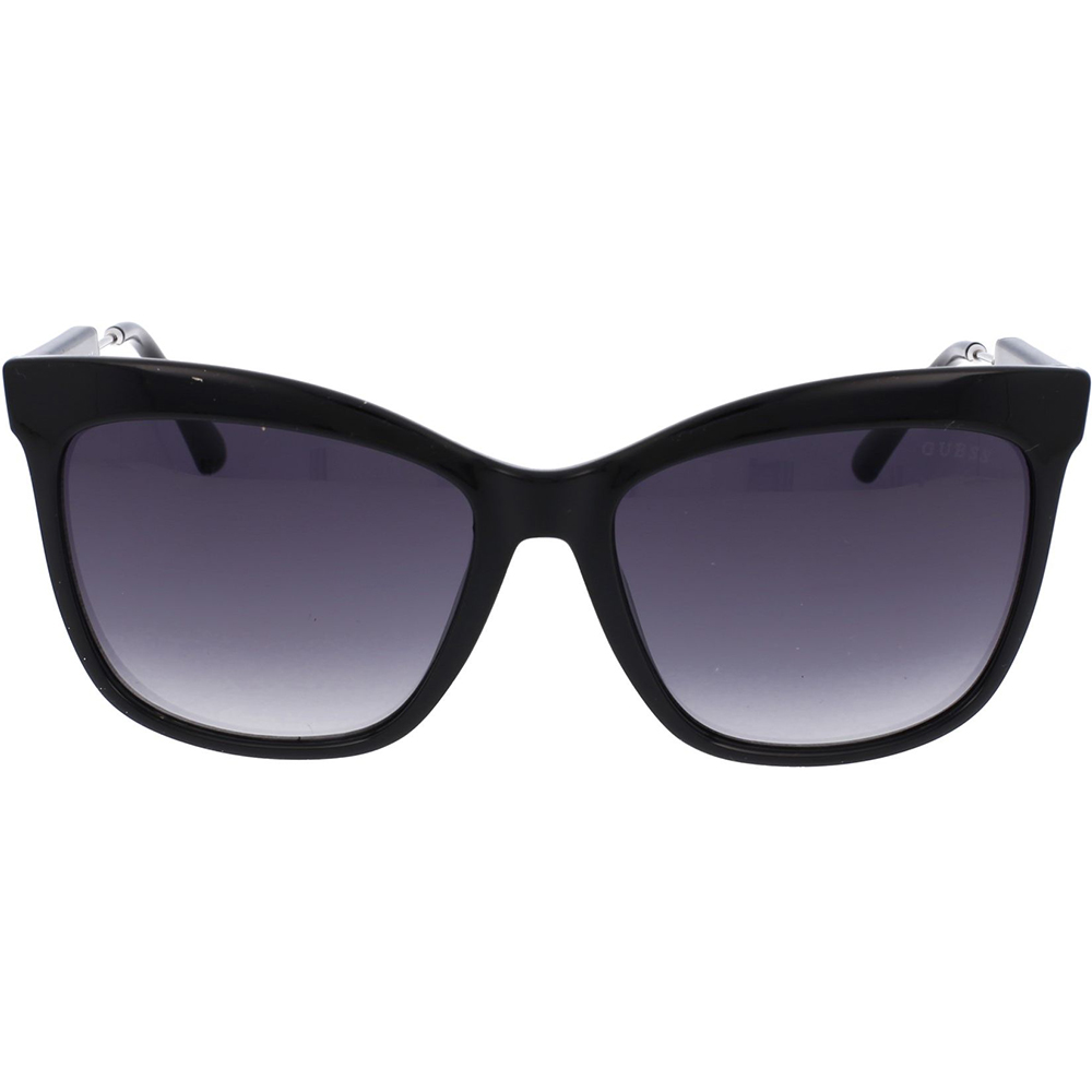 Ochelari de soare Guess GU7620 01B, Negru, 55 mm