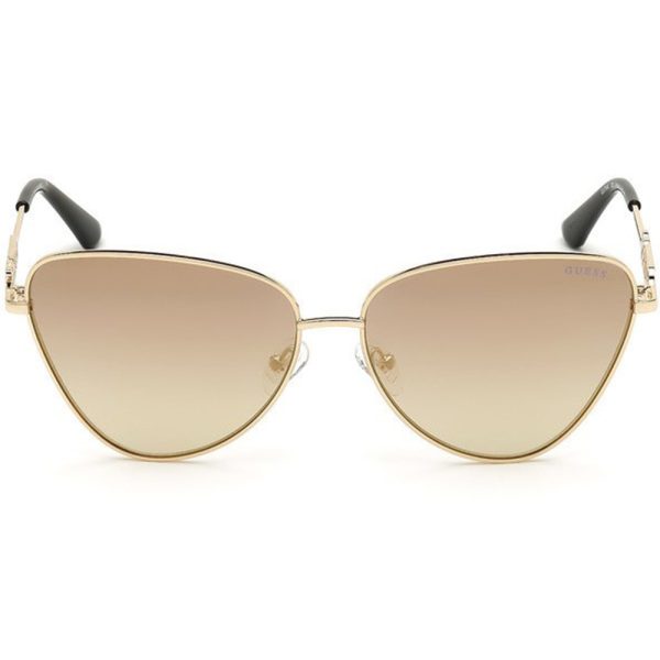 Ochelari de soare Guess GU7646 32C, Auriu, 61 mm