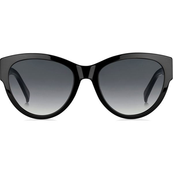 Ochelari de soare Max Mara MM FLAT III 807 9O, Negru, 55 mm