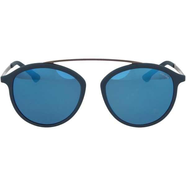 Ochelari de soare Police SPL496 9NQB, IDOL 2, Albastru, 52 mm