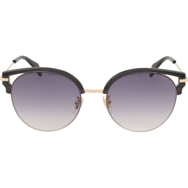 Ochelari de soare Police SPL739 0300, SHINE 3, Auriu, 54 mm