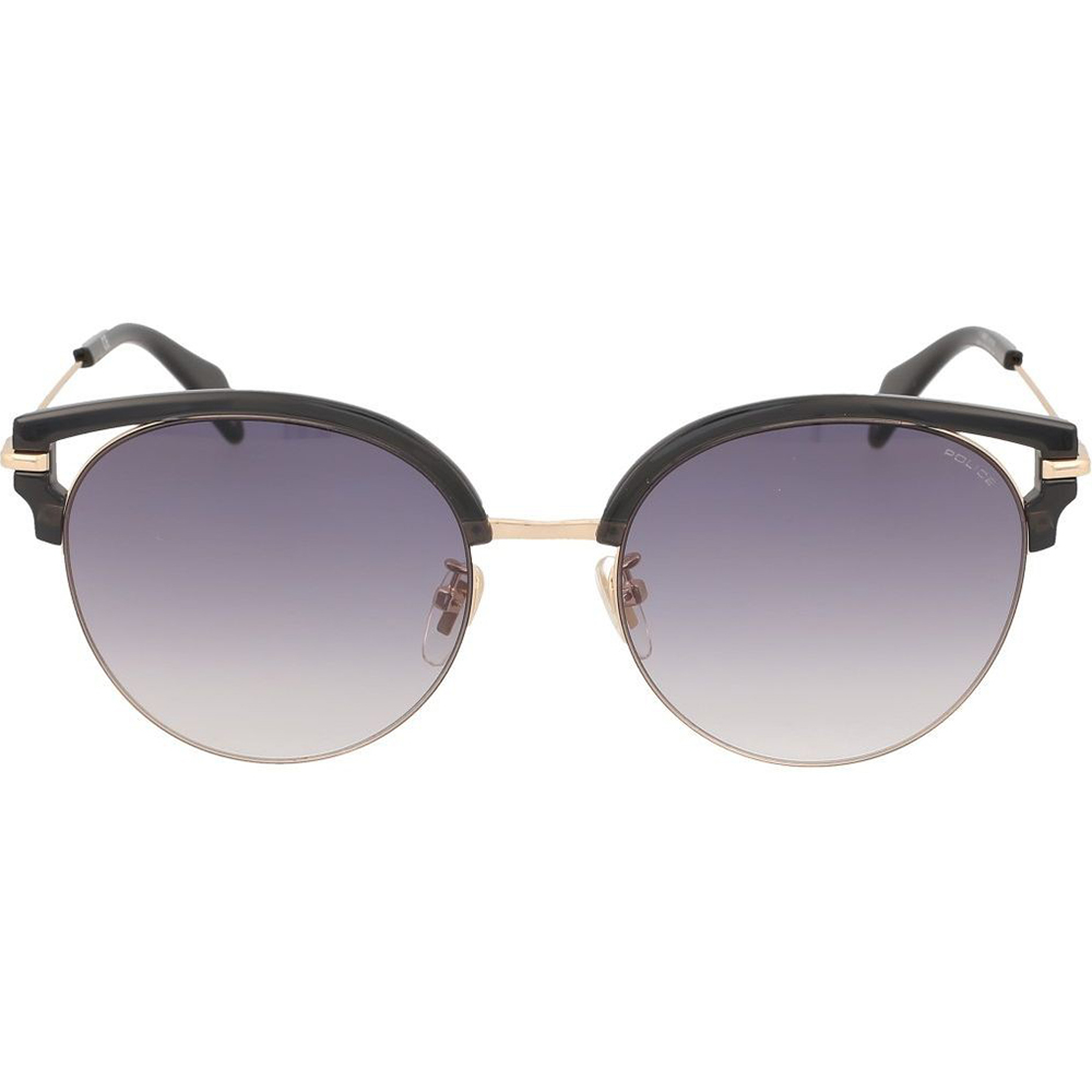 Ochelari de soare Police SPL739 0300, SHINE 3, Auriu, 54 mm
