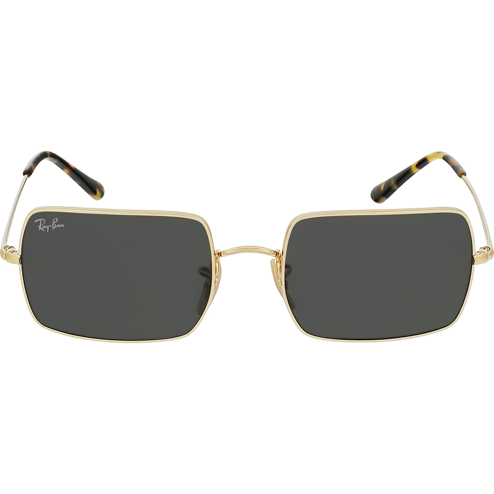 Ochelari de soare Ray-Ban RB1969 9150B1, RECTANGLE, Auriu, 54 mm