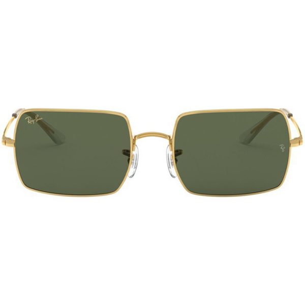 Ochelari de soare Ray-Ban RB1969 919631, RECTANGLE, Auriu, 54 mm