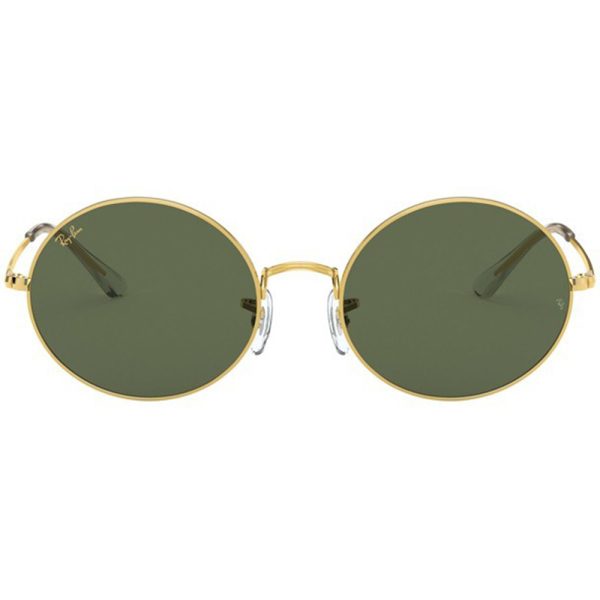 Ochelari de soare Ray-Ban RB1970 919631, OVAL, Auriu, 54 mm