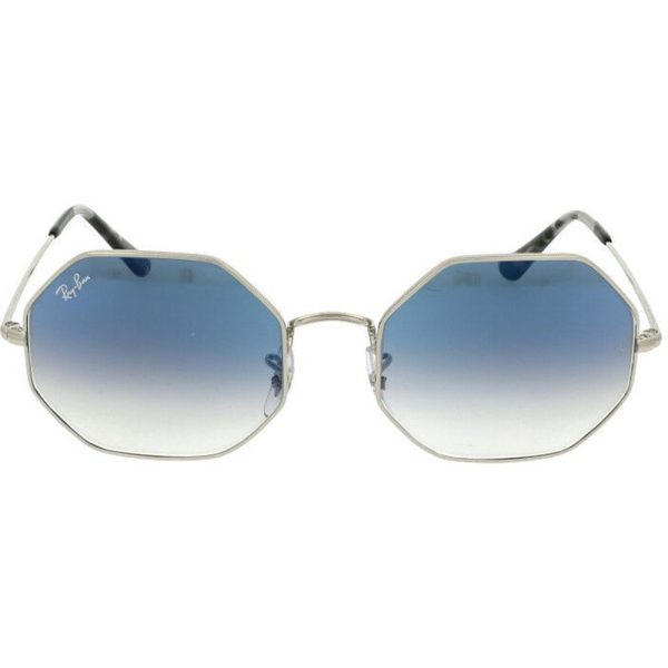 Ochelari de soare Ray-Ban RB1972 91493F, OCTAGON, Argintiu, 54 mm