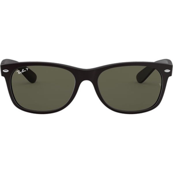 Ochelari de soare Ray-Ban RB2132 622/58, NEW WAYFARER, polarizati, Negru, 55 mm