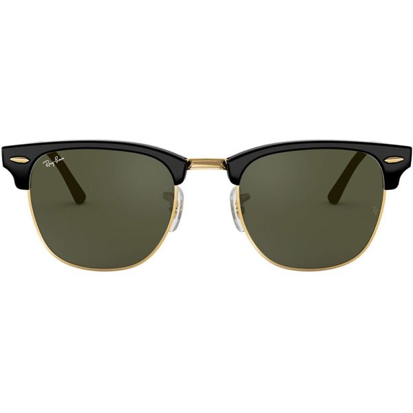 Ochelari de soare Ray-Ban RB3016 W0365, CLUBMASTER, Auriu, 51 mm