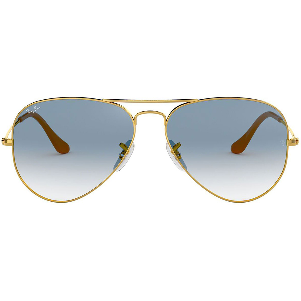 Ochelari de soare Ray-Ban RB3025 001/3F, AVIATOR, Auriu, 55 mm