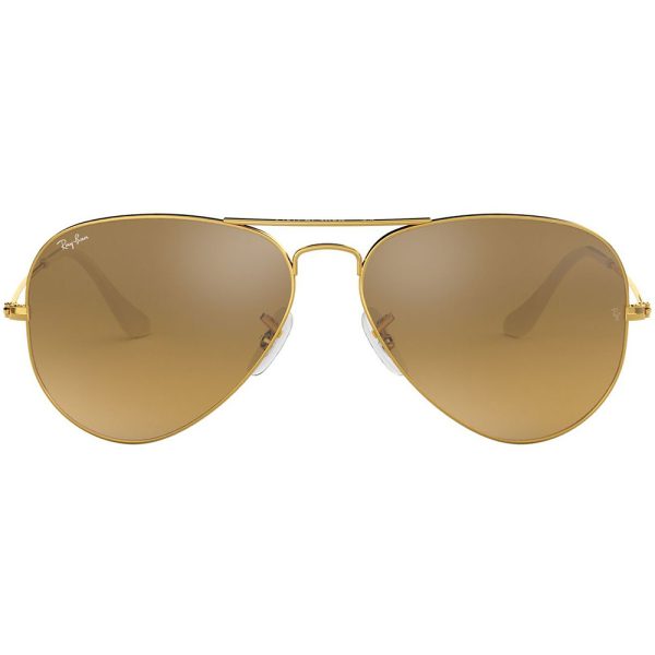 Ochelari de soare Ray-Ban RB3025 001/3K, AVIATOR, Auriu, 58 mm