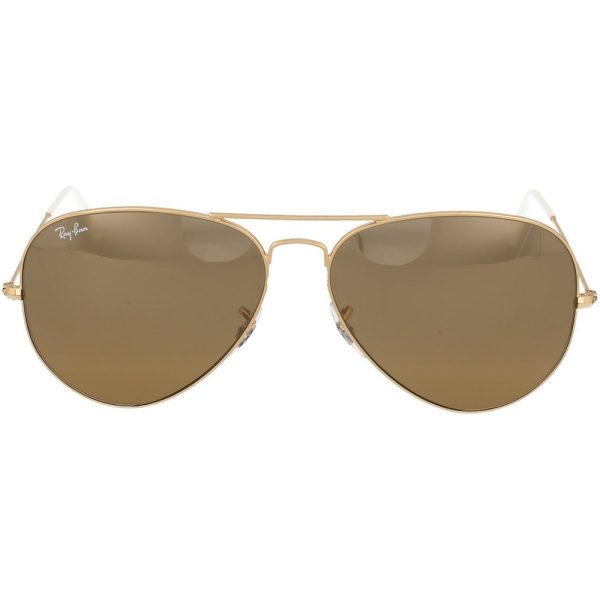 Ochelari de soare Ray-Ban RB3025 001/3K, AVIATOR, Auriu, 62 mm