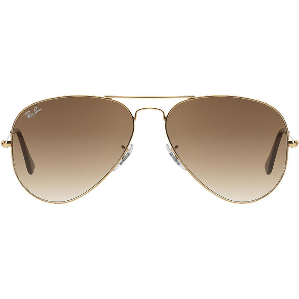 Ochelari de soare Ray-Ban RB3025 001/51, AVIATOR, Auriu, 55 mm
