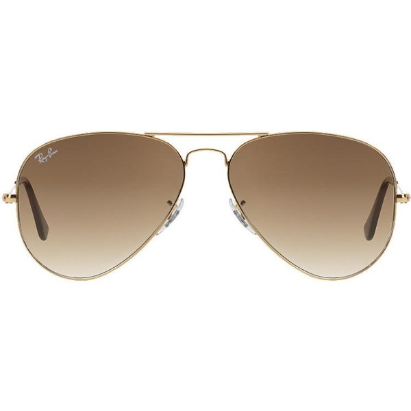 Ochelari de soare Ray-Ban RB3025 001/51, AVIATOR, Auriu, 62 mm