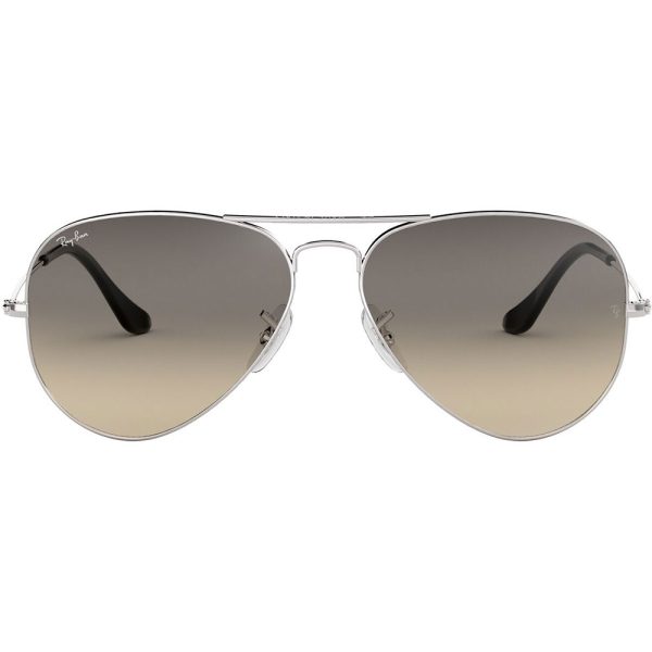 Ochelari de soare Ray-Ban RB3025 003/32, AVIATOR, Argintiu, 58 mm