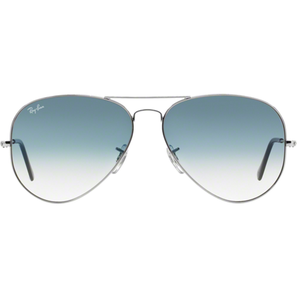 Ochelari de soare Ray-Ban RB3025 003/3F, AVIATOR, Argintiu, 58 mm