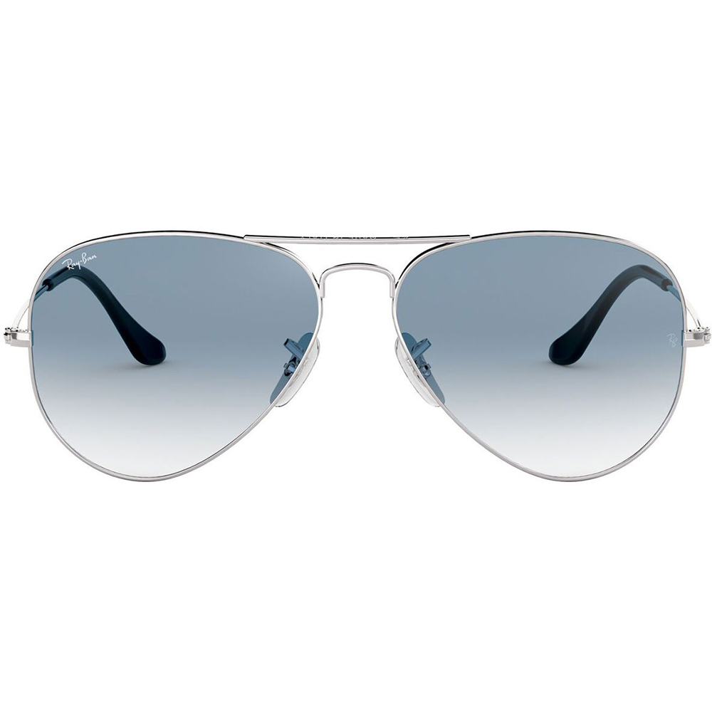 Ochelari de soare Ray-Ban RB3025 003/3F, AVIATOR, Argintiu, 62 mm