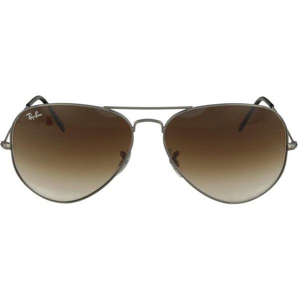 Ochelari de soare Ray-Ban RB3025 004/51, AVIATOR, Argintiu, 62 mm