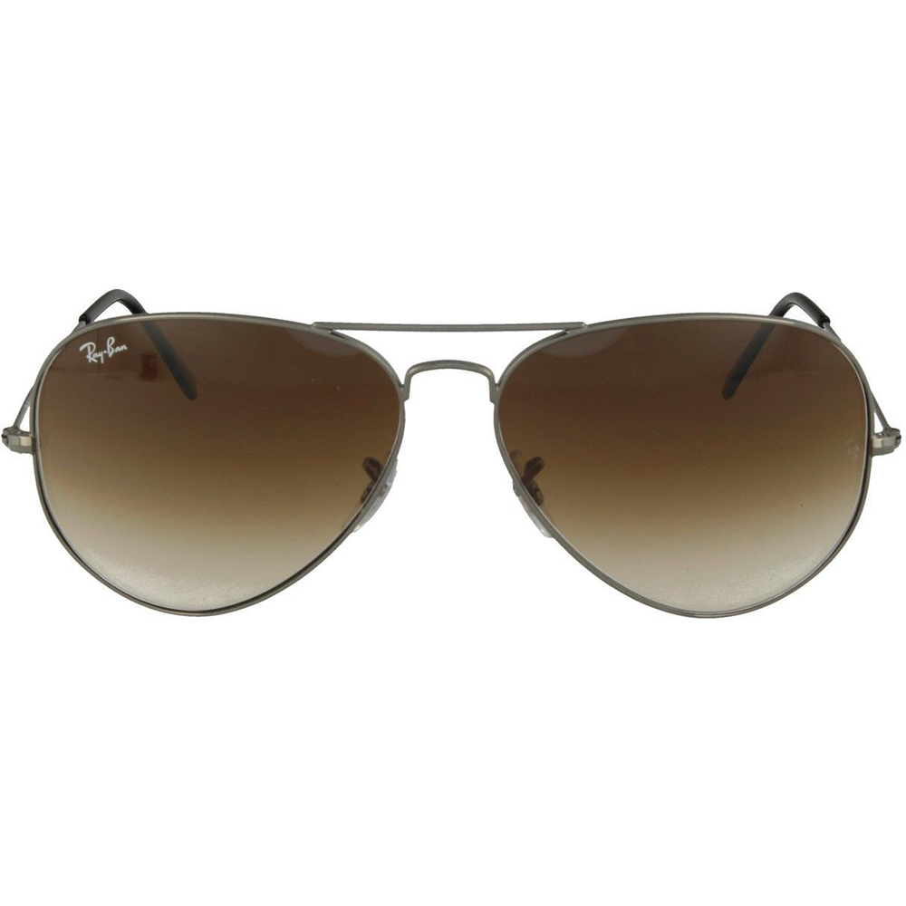 Ochelari de soare Ray-Ban RB3025 004/51, AVIATOR, Argintiu, 62 mm