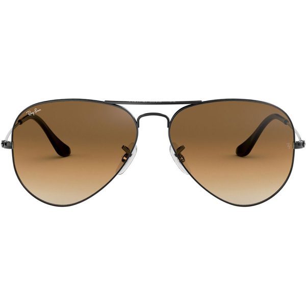 Ochelari de soare Ray-Ban RB3025 004/51, AVIATOR, Maro, 55 mm