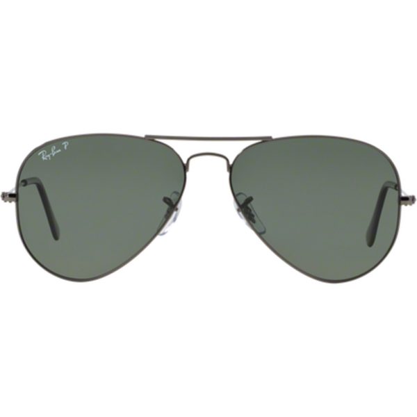 Ochelari de soare Ray-Ban RB3025 004/58, AVIATOR, polarizati, Gri, 58 mm