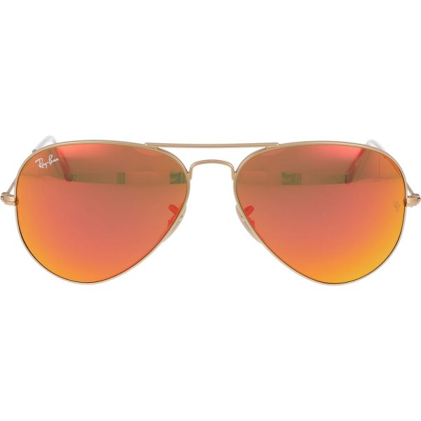 Ochelari de soare Ray-Ban RB3025 112/69, AVIATOR, Auriu, 58 mm