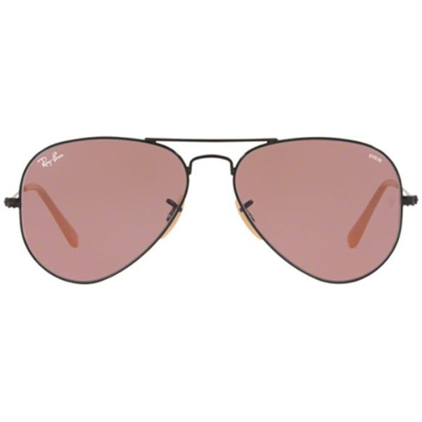 Ochelari de soare Ray-Ban RB3025 9066Z0, AVIATOR, Negru, 58 mm