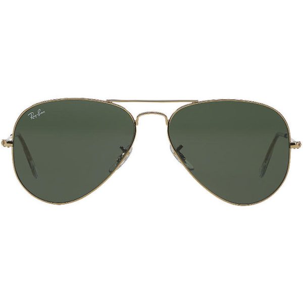 Ochelari de soare Ray-Ban RB3025 L0205, AVIATOR, Auriu, 58 mm