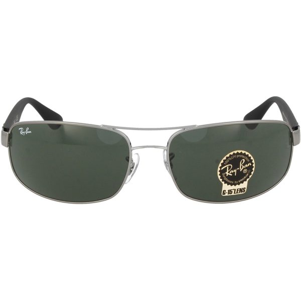Ochelari de soare Ray-Ban RB3445 004, Argintiu, 64 mm