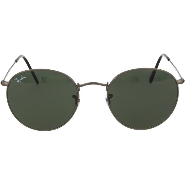 Ochelari de soare Ray-Ban RB3447 029, ROUND METAL, Gri, 53 mm
