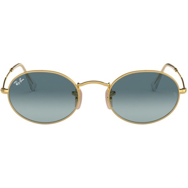 Ochelari de soare Ray-Ban RB3547 001/3M, Auriu, 51 mm
