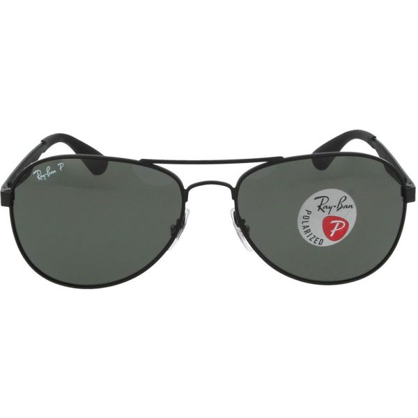 Ochelari de soare Ray-Ban RB3549 006/9A, polarizati, Negru, 58 mm