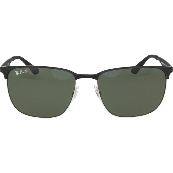 Ochelari de soare Ray-Ban RB3569 90049A, polarizati, Negru, 59 mm