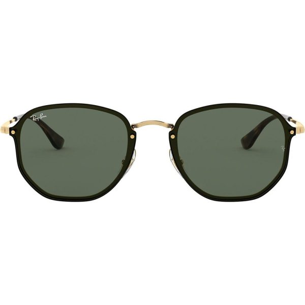 Ochelari de soare Ray-Ban RB3579N 001/71, Auriu, 58 mm