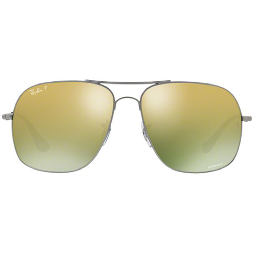 Ochelari de soare Ray-Ban RB3587CH 029/6O, polarizati, Argintiu, 61 mm