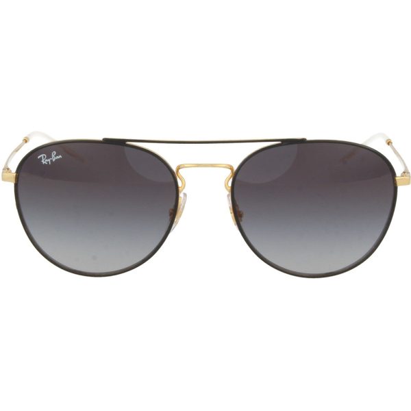 Ochelari de soare Ray-Ban RB3589 90548G, Auriu, 55 mm