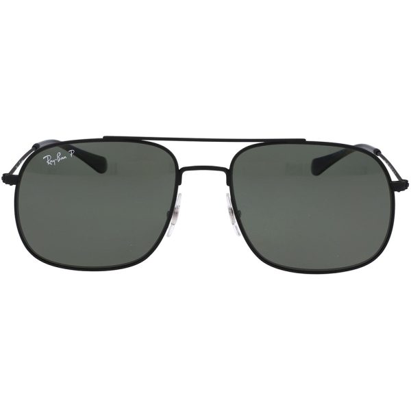 Ochelari de soare Ray-Ban RB3595 90149A, ANDREA, polarizati, Negru, 56 mm