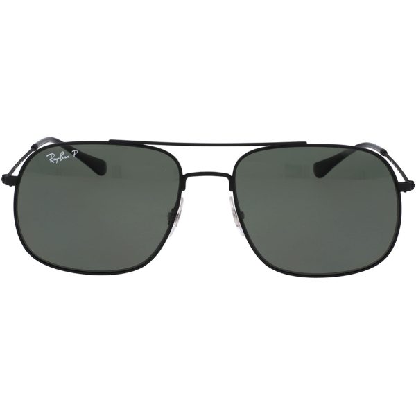 Ochelari de soare Ray-Ban RB3595 90149A, ANDREA, polarizati, Negru 59 mm