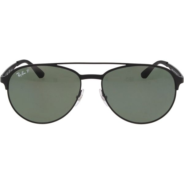 Ochelari de soare Ray-Ban RB3606 186/9A, polarizati, Negru, 59 mm