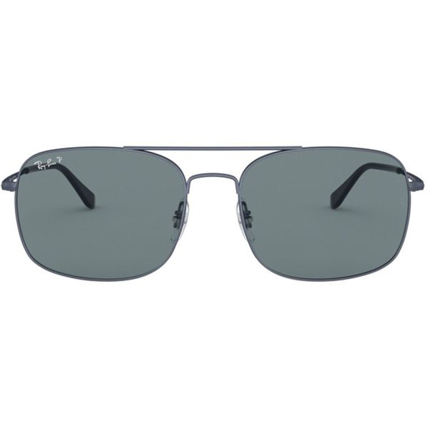 Ochelari de soare Ray-Ban RB3611 9169S2, polarizati, Albastru, 60 mm