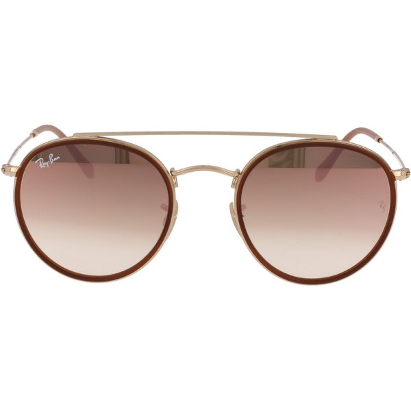 Ochelari de soare Ray-Ban RB3647N 001/7O, Auriu, 51 mm